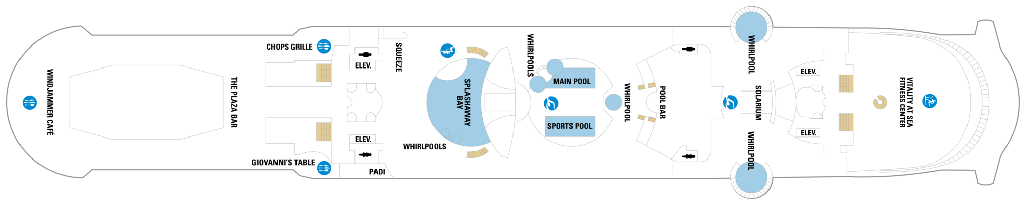 Deck 11 plan